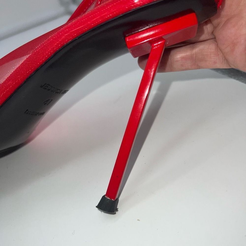 Jessica Rich Mesh Stiletto in Red Size 41 - Picture 9 of 16